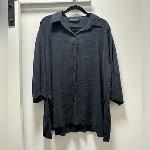 Zara oversized shirt- XS